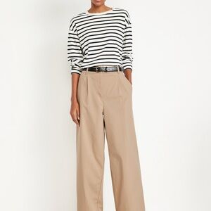 Old Navy Tan Wide Leg High-Rise Pants